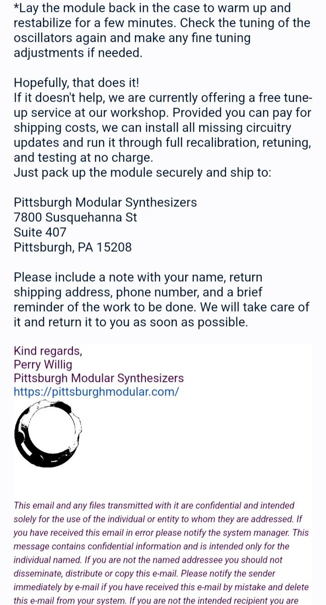 Pappa_Sierra's tweet photo. @Behringer hands down the worst customer service. There should be a trophy awarded. I will never give another cent towards any product under the Music Tribe portfolio... pictures below of how to do things right... brought to you by one of your competitors https://t.co/41fPYfpjb9