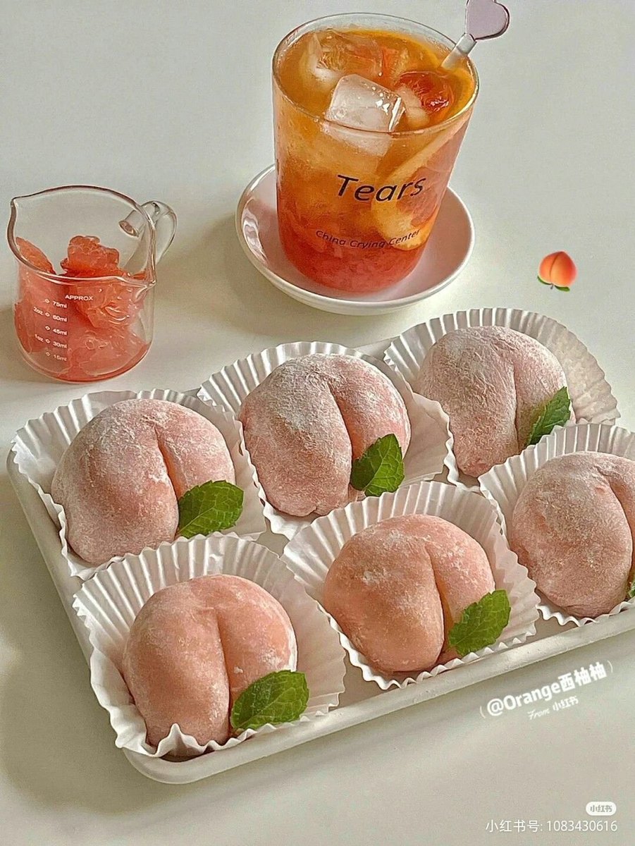 daily_dolce's tweet photo. Peach mochi 🍑 https://t.co/LIRvUWj85m