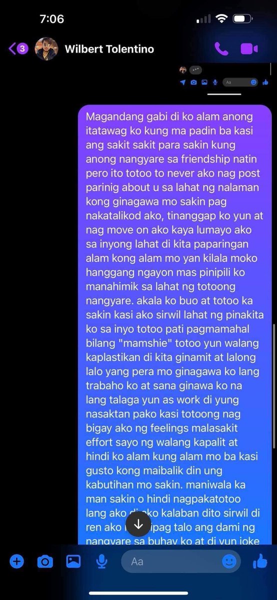 the_socmedenthu's tweet photo. Rana Harake's recent fb post on the issue of Zeinab Harake vs Wilbert Tolentino

a THREAD: https://t.co/c1ddtMCJU5