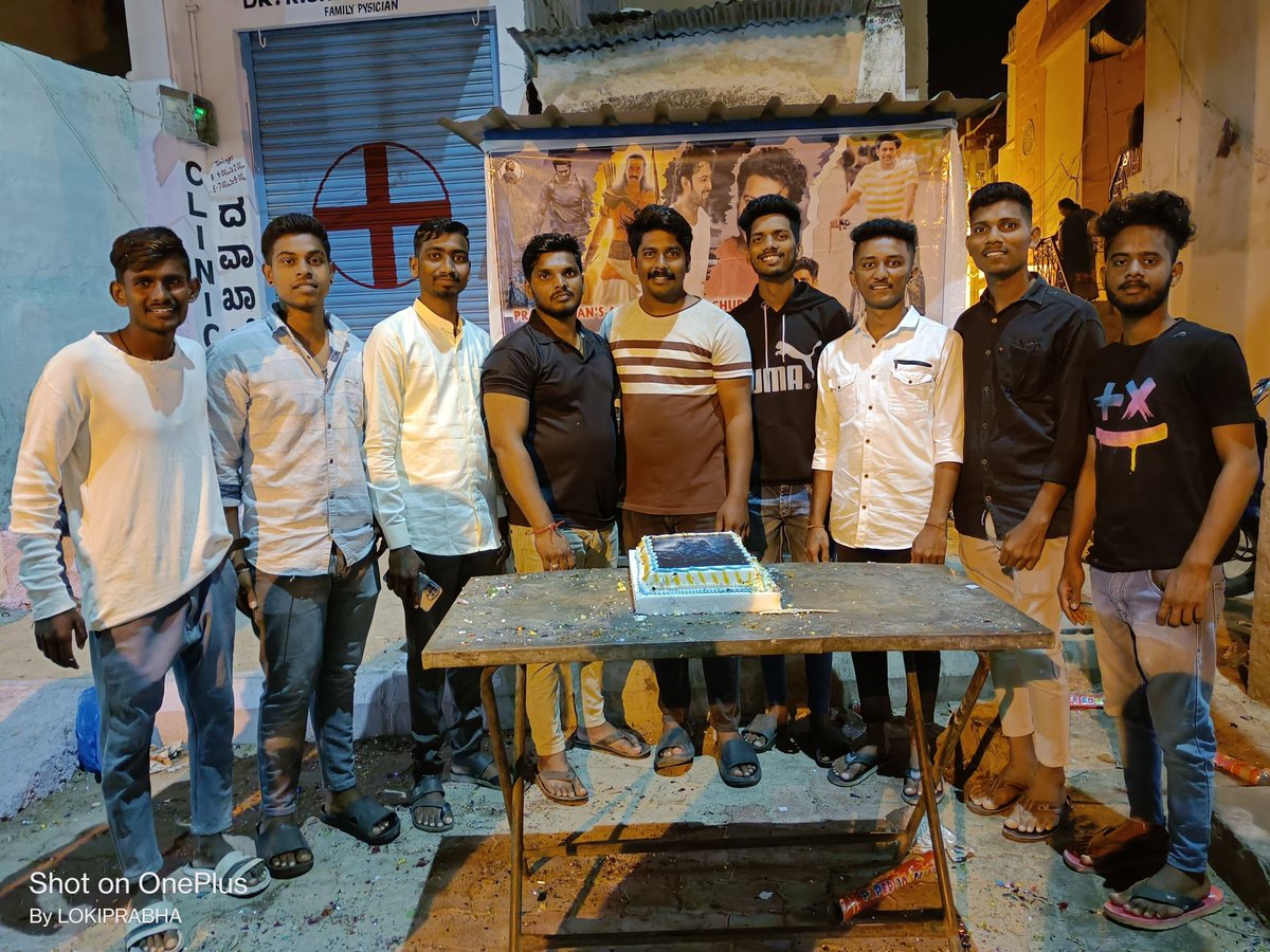 PFAR_OFFICIAL_'s tweet photo. Prabhas Anna Festival Celebration With Our PFAR Team...

Raichur Rebels Love you All ♥️♥️ https://t.co/u3GeUmJu1e