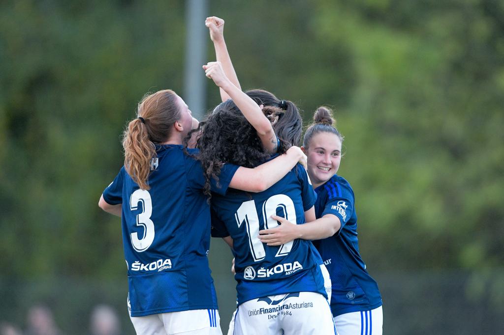 RealOviedoFem's tweet photo. ⏹️ FINAAAAAAL VICTORIAAAAAAAA
¡VAMOS OVIEDO!

@RealOviedoFem 3
@FCBfemeni B 2

#RealOviedoFemenino 🔵⚪ https://t.co/nvT6zvqUNN
