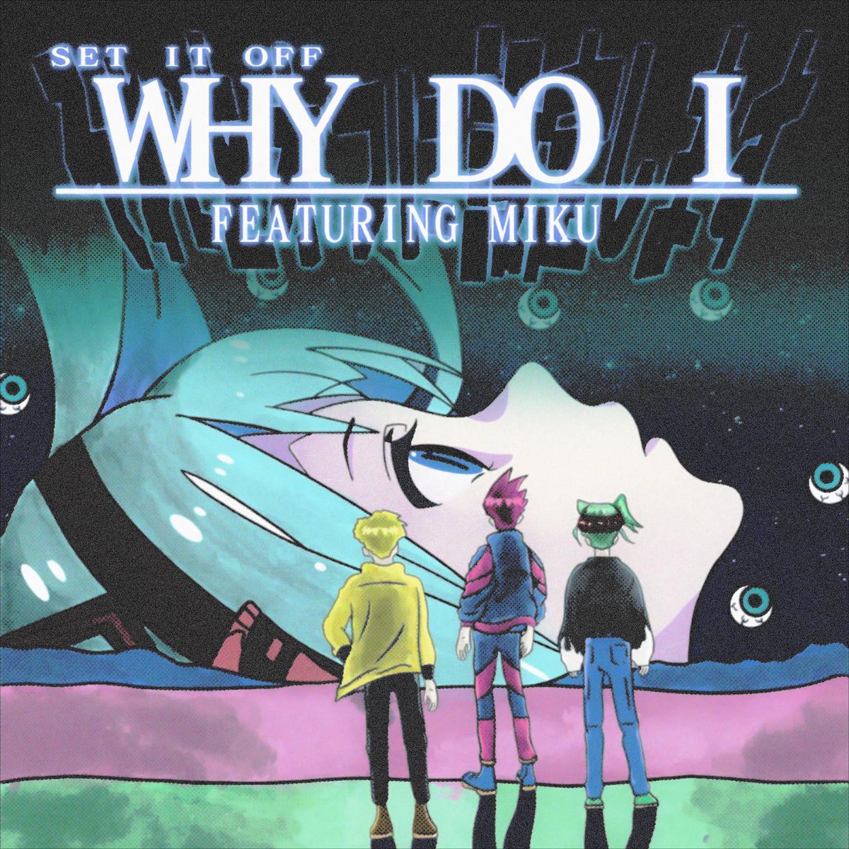 punkloid's tweet photo. Set it Off、初音ミクとの"コラボ" シングル、「Why Do I」をリリース!

▶︎https://t.co/2IUCXmlAEs

ノスタルジックなディスコ・ポップをロックにプレイ、#初音ミク の歌声がCody Carsonの歌声と見事に絡み合う。

#hatsuneMiku @SetItOff https://t.co/5ZsTHcR2eE