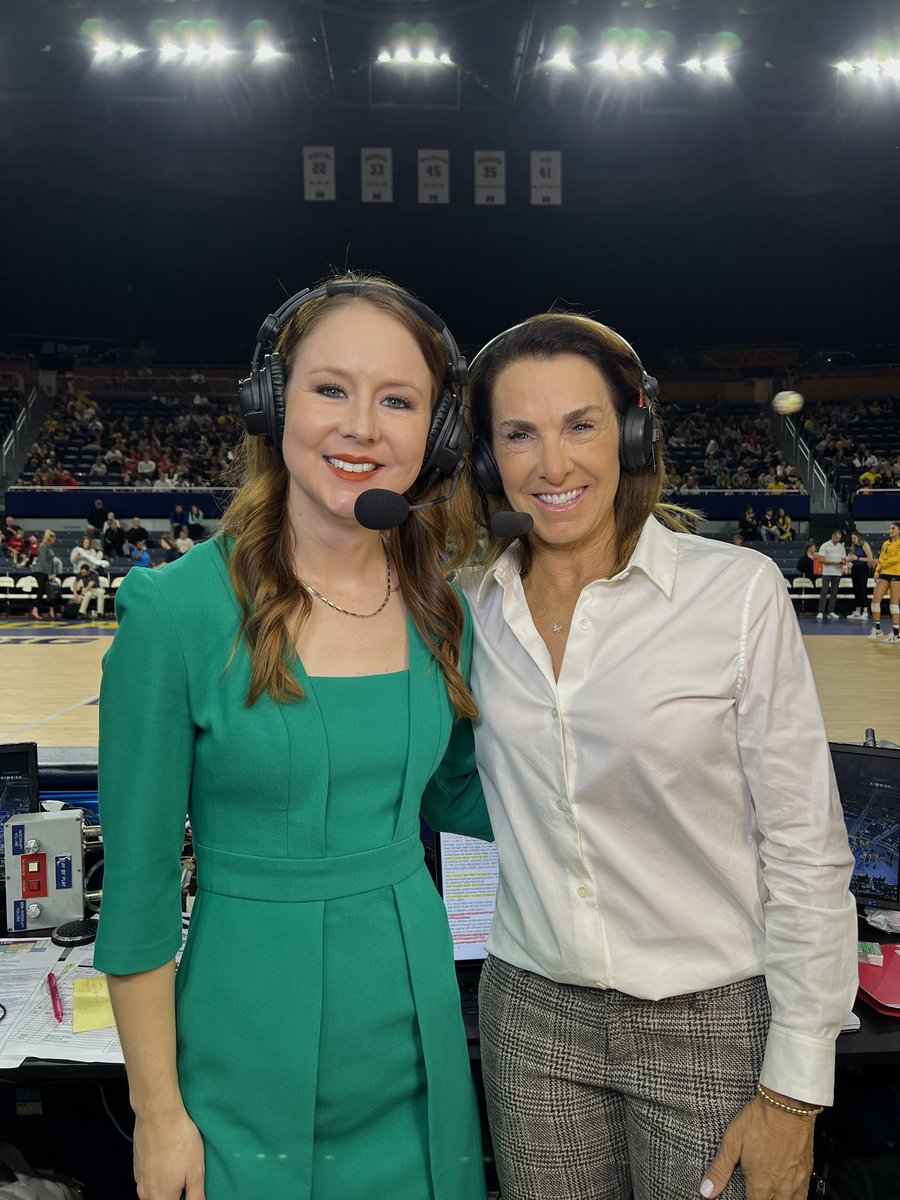 Ready for a REMATCH! 1 ET on ESPN2 #5 Wisconsin at #25 Michigan 🏐 Badgers won the first meeting 1 week ago! @hmcpeak1