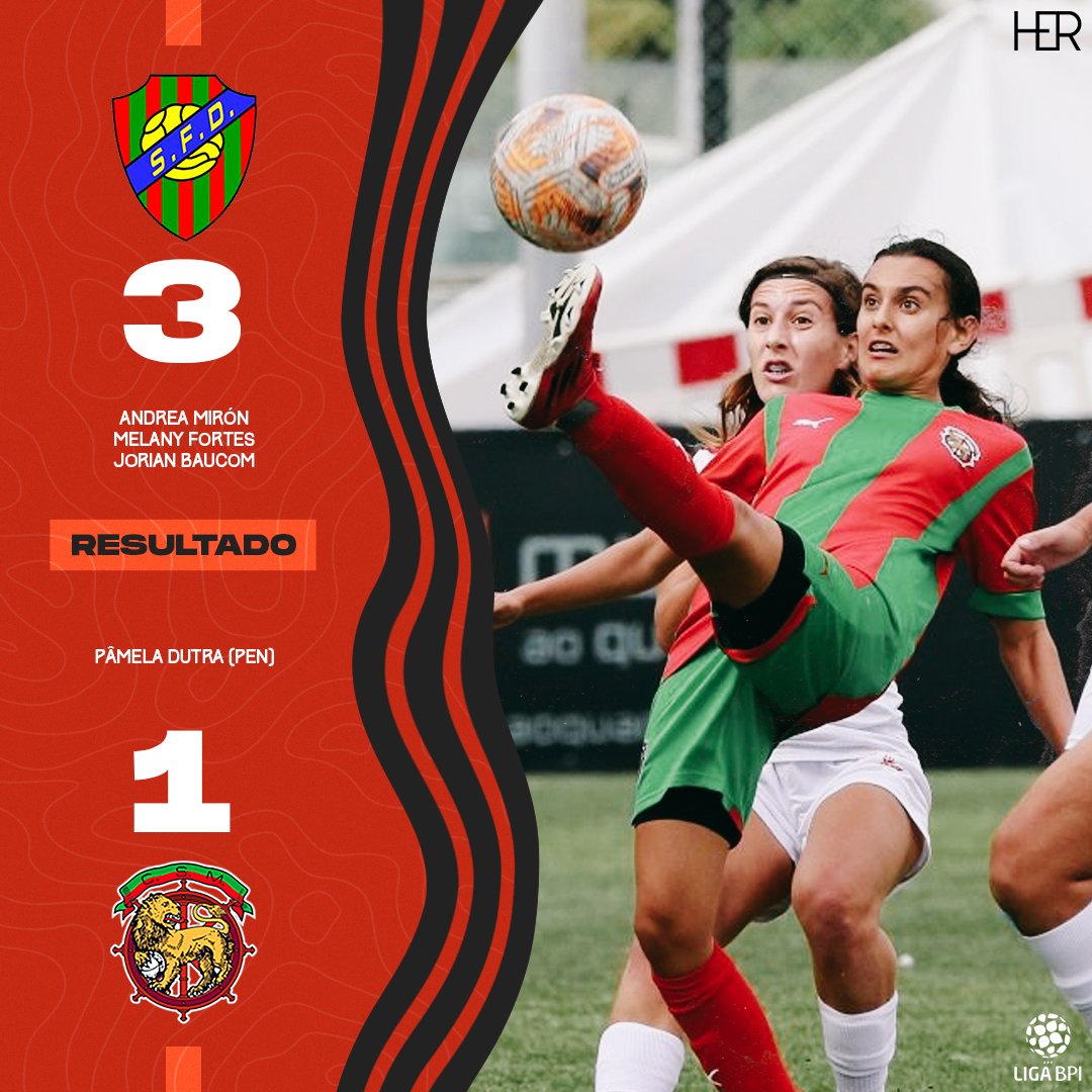 𝙀𝙎𝙋𝙀𝘾𝙄𝘼𝙇𝙄𝙎𝙏𝘼𝙎 𝙀𝙈 𝙍𝙀𝙑𝙄𝙍𝘼𝙑𝙊𝙇𝙏𝘼𝙎 💃

Pelo segundo jogo consecutivo, o Damaiense saiu em desvantagem e acabou a vencer por 3-1. 

📸 FPF