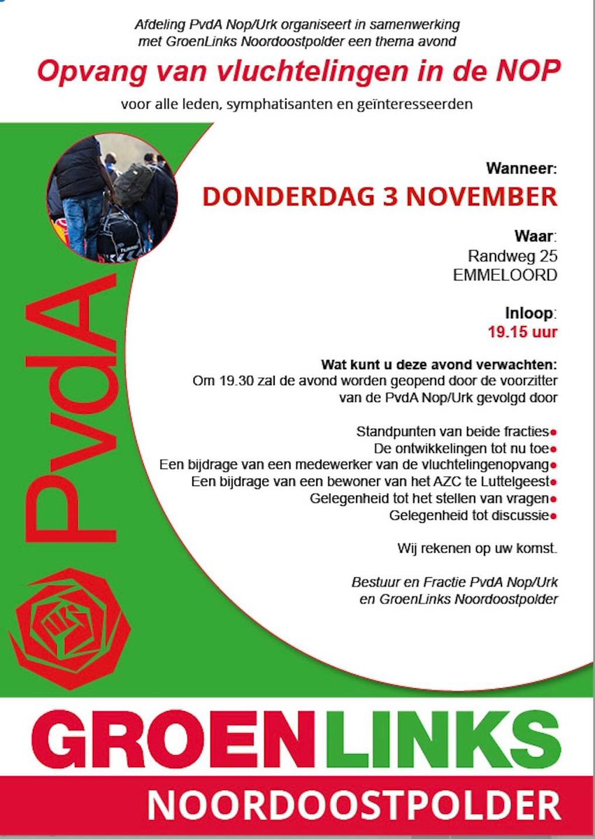 PvdA Noordoostpolder tweet media