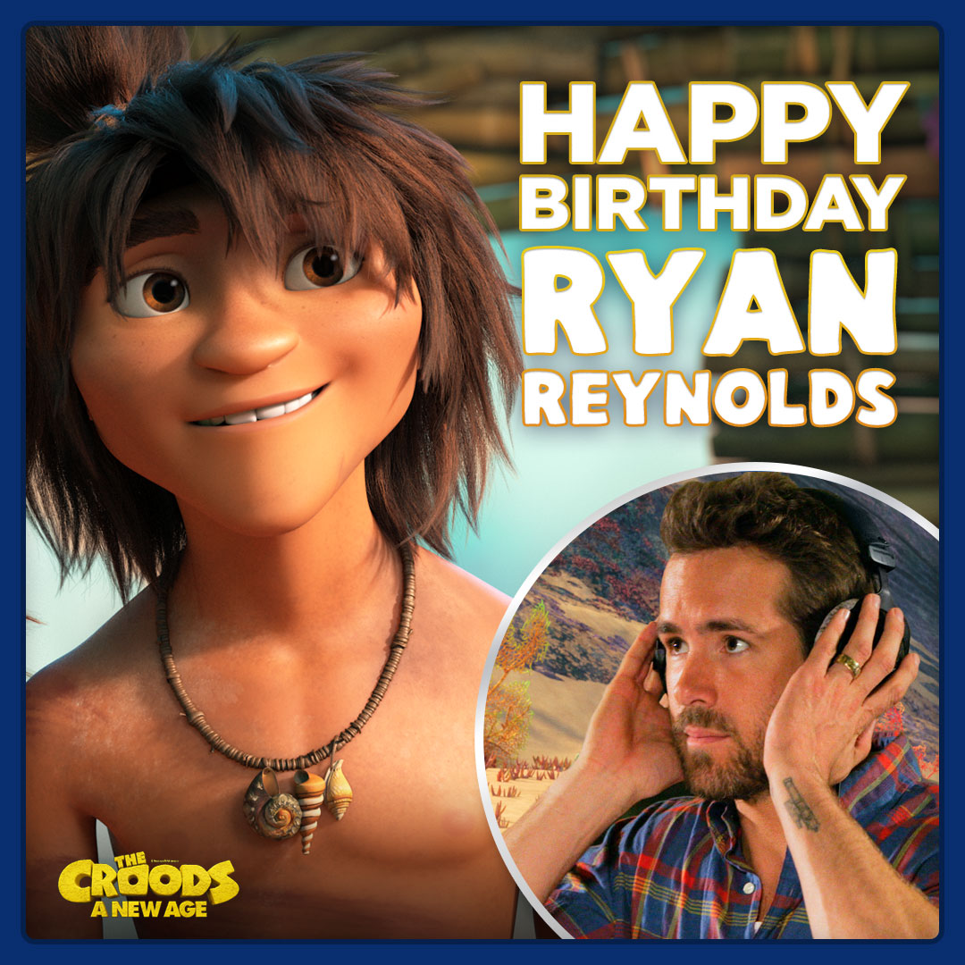 Happy Birthday, @vancityreynolds! #CroodsNewAge
