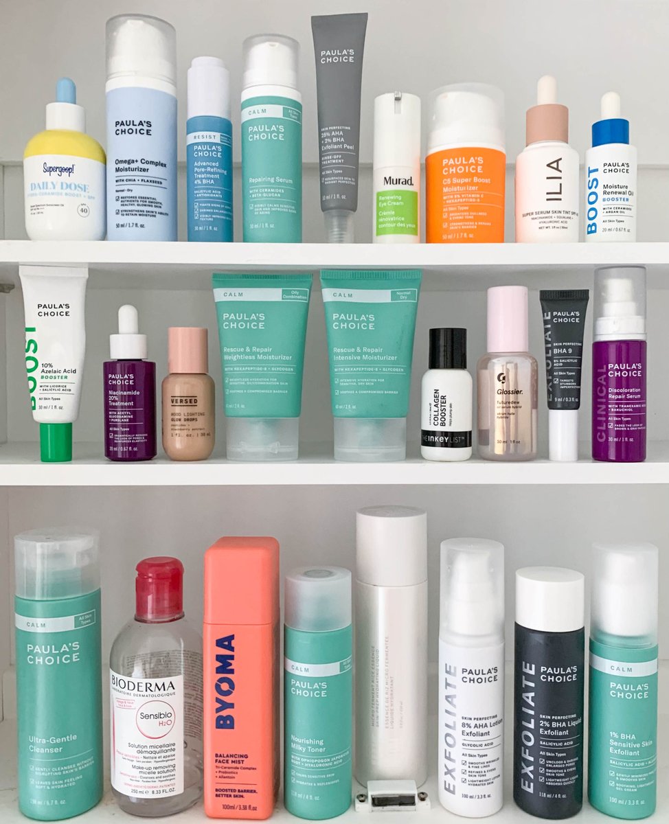 TFW you just got your new products in the mail &amp; have to immediately restyle your skin care cabinet... 👏✨ 

Welcome home, CALM collection!
