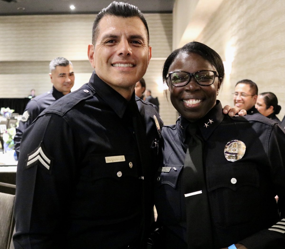 One of the nicest leaders you’ll ever meet within <a href="/lapdcsp/">LAPD CSPB</a>. <a href="/LAPDETingirides/">Emada E. Tingirides</a> cares about her Officers &amp; the communities we serve. <a href="/HACLA1938/">HACLA</a> <a href="/CurrenDPriceJr/">Curren D. Price, Jr.</a> <a href="/LAPoliceFdtn/">LA Police Foundation</a> #MedalofValor