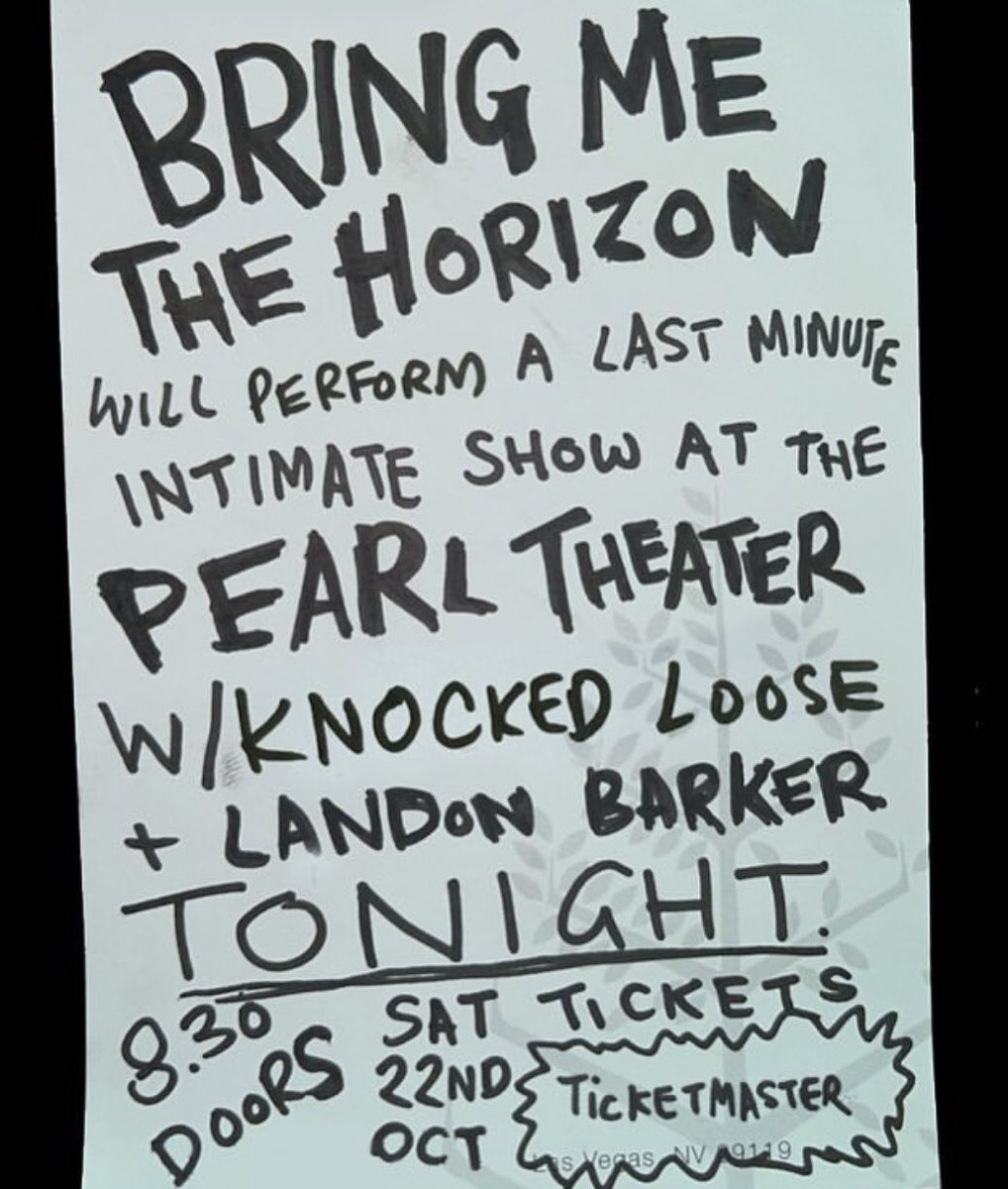stephdianna's tweet photo. THAT is how a team works! #whenwewereyoungfestival @Palms #savingtheday @bmthofficial @knockedloose @landonbarker #concert #allhandsondeck #bestteamever https://t.co/b9vpYlHR91