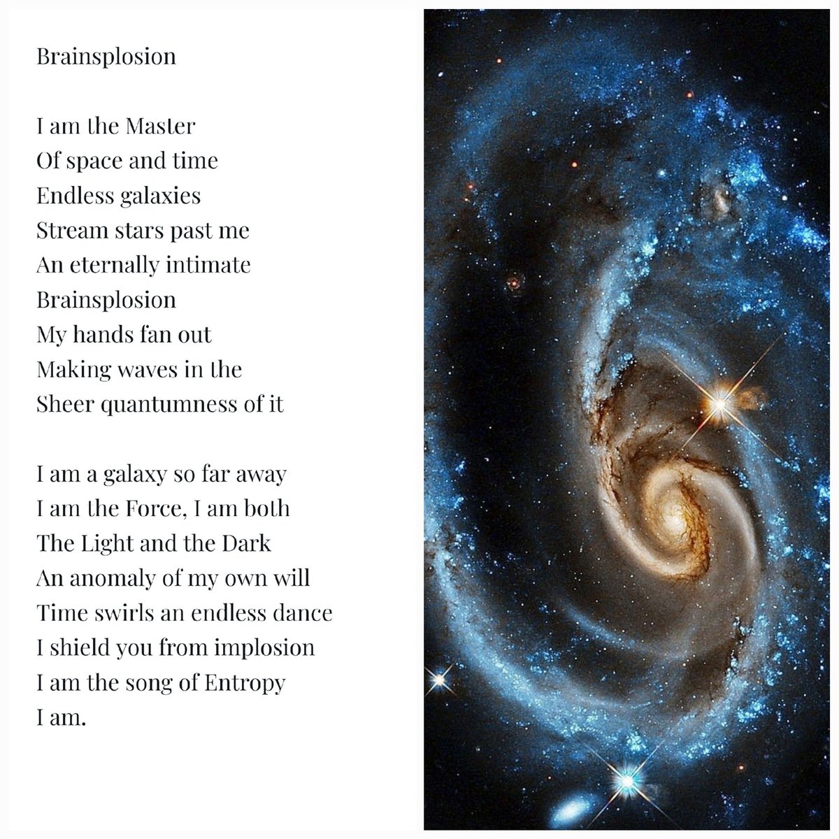 #Necroschallenge #Brainsplosion #Poetry #Galaxyfarfaraway
