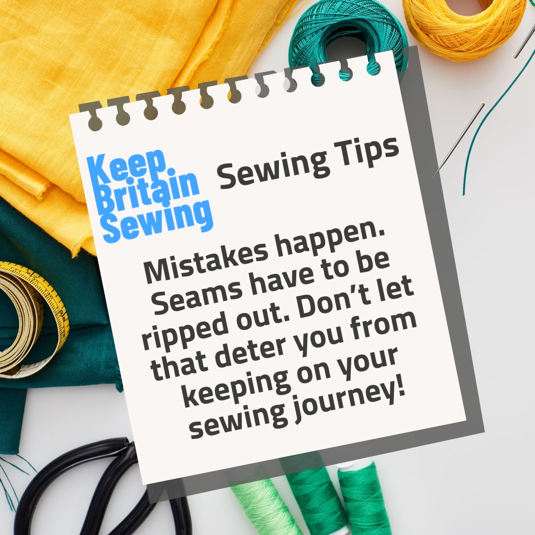 For more hints, tips and tutorials, head over to keepbritainsewing.com

#sewist #sew #sewinglove #sewingmachine #sewingtips #sewing #sewingbee