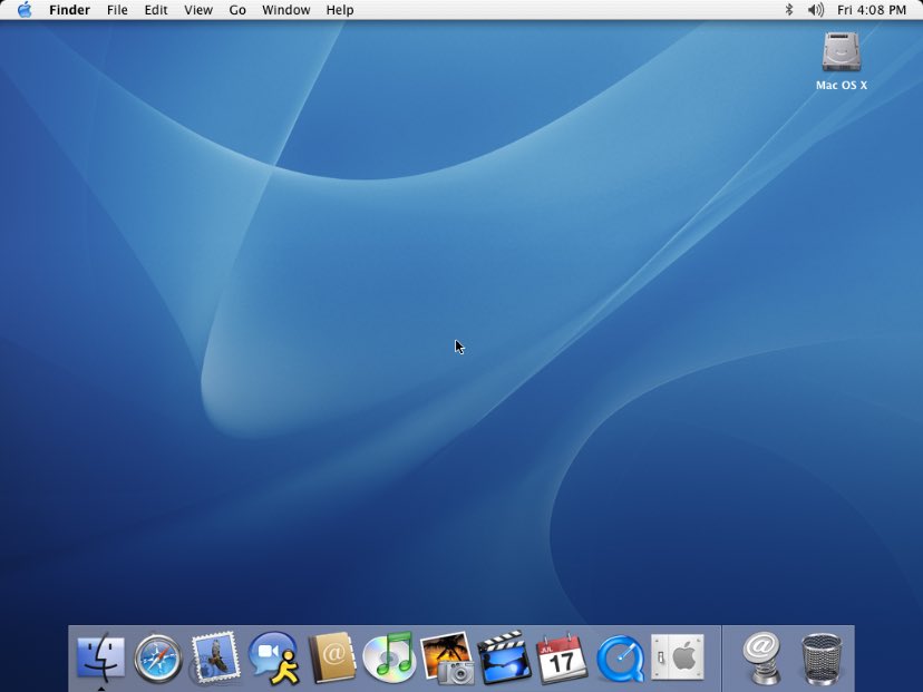 DayTechHistory's tweet image. On this day in 2003, Apple released Mac OS X Panther.