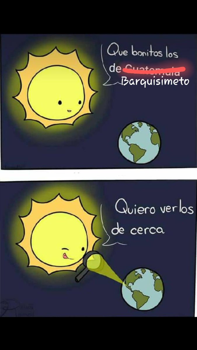 PantaleonJ's tweet photo. #Barquisimeto hoy está más caliente que...
Tobogán en verano.
Pelotazo en la oreja.
El sobaco de un panadero.
Cenicero de un bingo.🤣
#Humor #FelizDomingo #JAP https://t.co/ZzGyzGAKZN