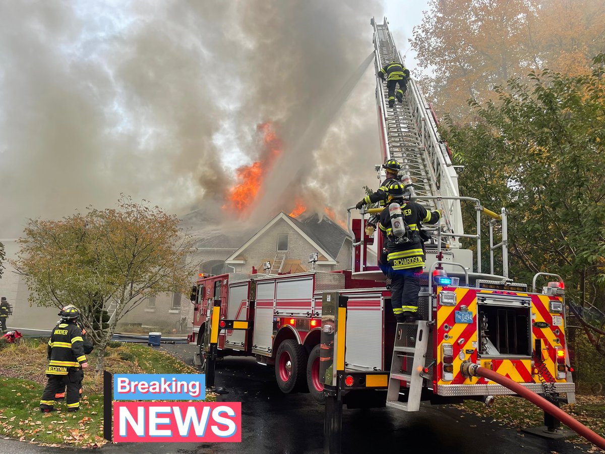 Metro Fire on Twitter "3rd alarm of fire Andover Ma , 15 Somerset Dr"