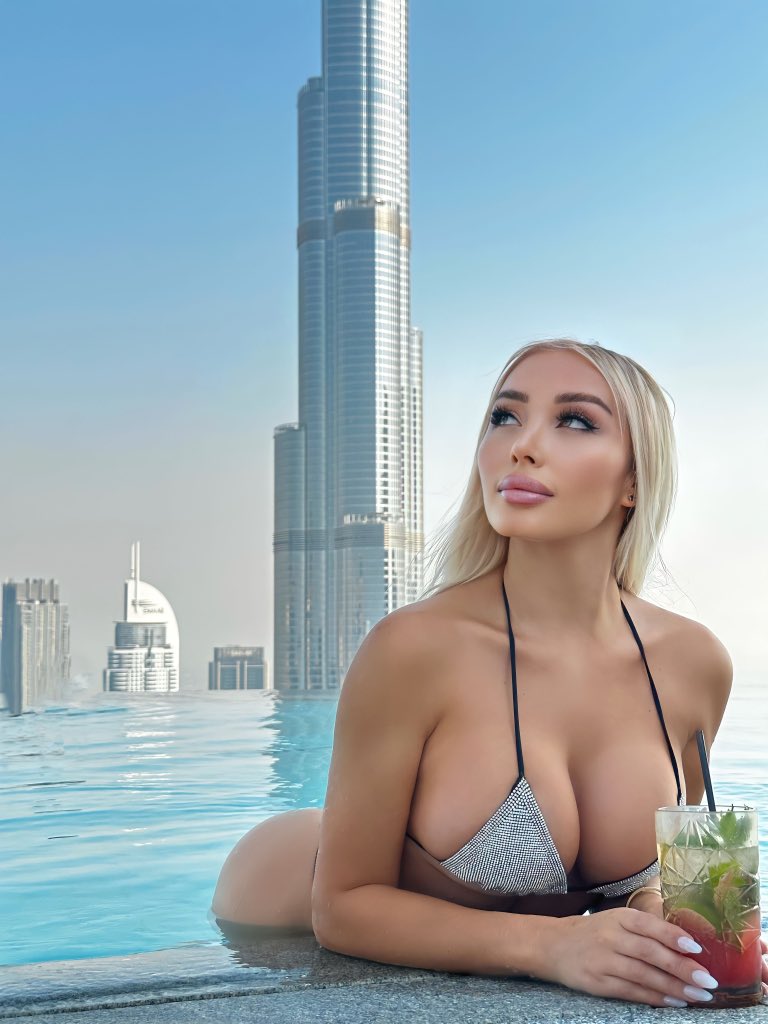 Daniella Chavez on Twitter: "Besos desde Dubai 💋💋💋 que Tengan linda tarde! Un Mojito en Dubai