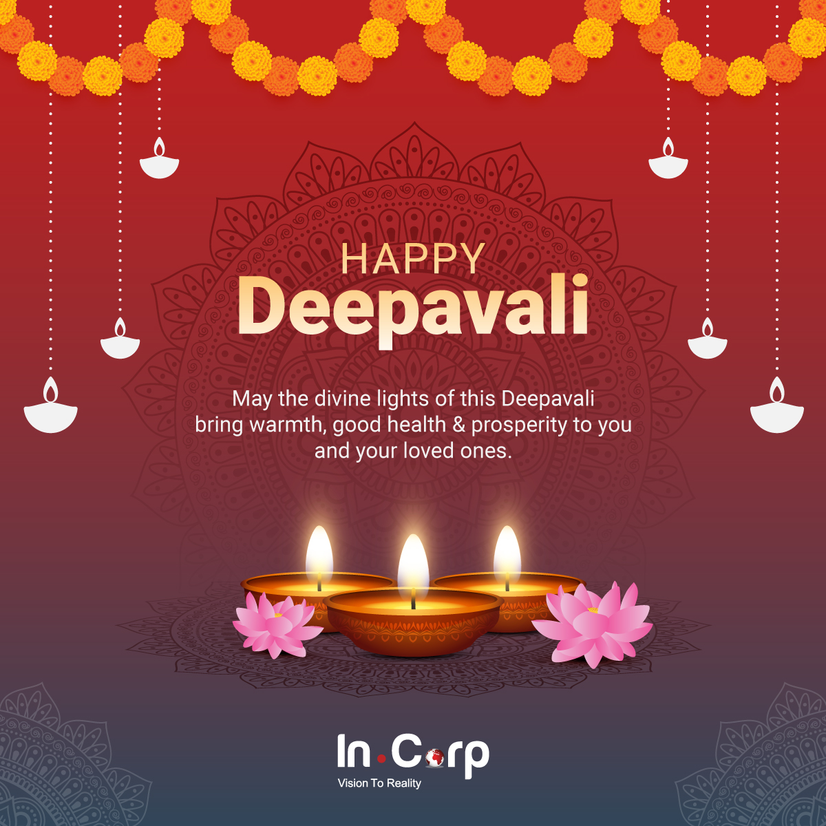 rikvincom's tweet photo. InCorp wishes all our Indian friends &amp; family a Happy Deepavali! 🎆

May your days be filled with light, love &amp; laughter. Have a joyous celebration with your loved ones today! 💖 https://t.co/85eJuPBhNh