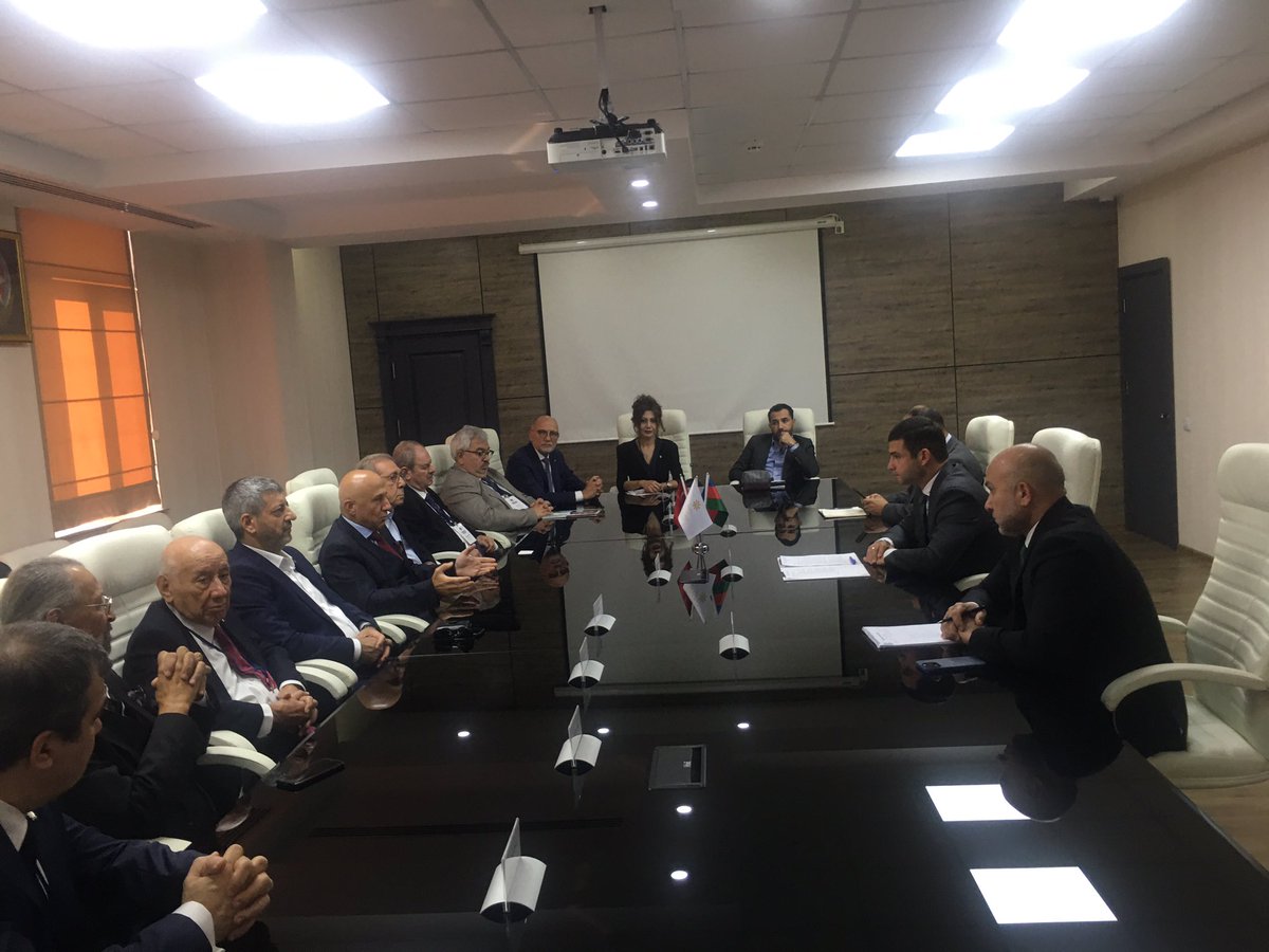 isifed_official's tweet photo. KOBİA Azerbaycan Cumhuriyeti  Orta Ölçekli İşletmeleri Geliştirme Ajansı ziyaretimizde
Başkan Sn.Orhan Memmedov ve yardımcısı Sn. Hikmet Memmedov ile toplantımızı gerçekleştirdik.
Heyetimize gösterdikleri ilgi ve önem için teşekkür ederiz. @MammadovOrkh 🇦🇿🇹🇷 https://t.co/jzvDGAqf3I