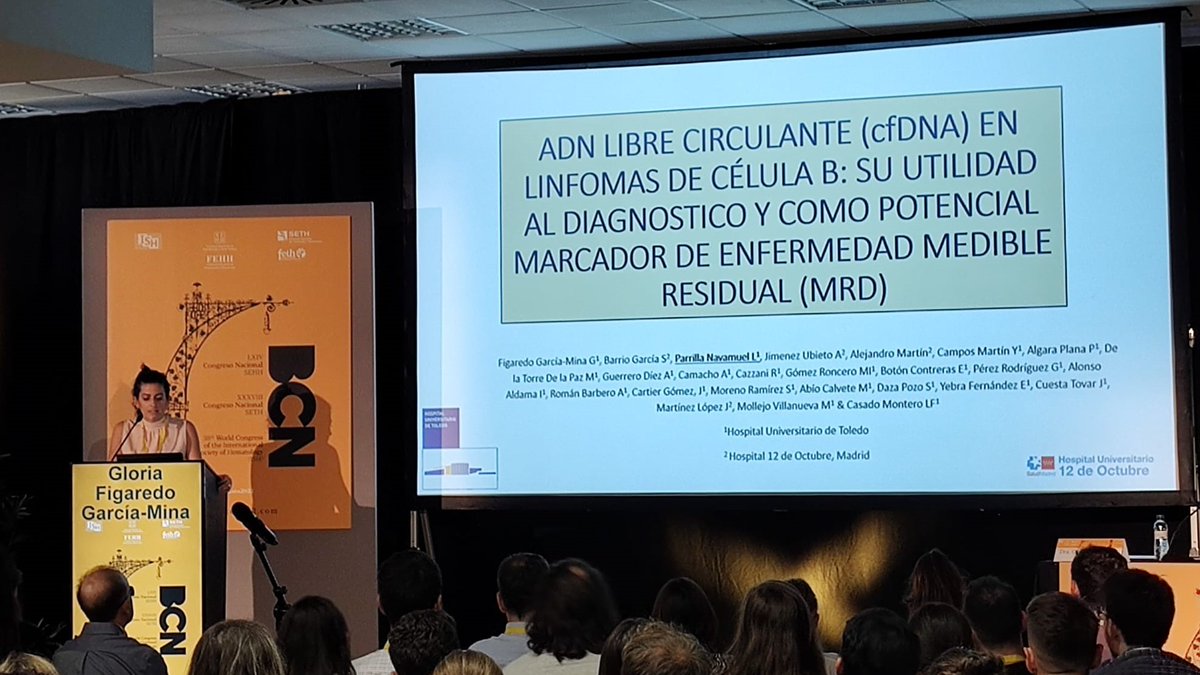 scmHematologia's tweet photo. Enhorabuena a nuestros representantes en el congreso @sehh_es @SETH__Oficial por sus brillantes comunicaciones orales: 
@AndresHemato (H. La Mancha Centro)
@BolivarDiaz_HEM (H. Valdepeñas)
Gloria Figaredo - Laura Parrilla (@HGUniversitario)
@LFelipeCasado (@HGUniversitario) https://t.co/3w5VlL5TrM