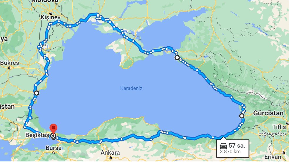 İstanbul'da bisikletle ulaşım çok rahat. Bir yakadan diğerine Karadeniz'i dolaşarak gidebileceğimiz bir yol bile yaptıklarını biliyor muydunuz?