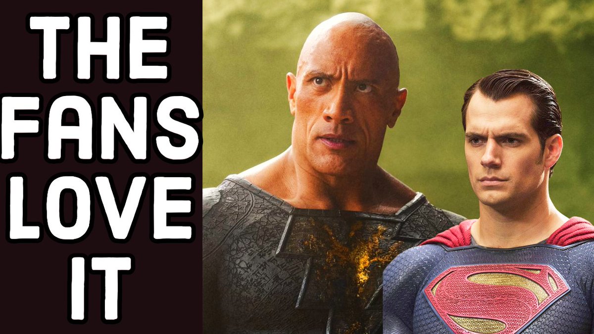 DC #BlackAdam is a Fan Hit. Critics Hate it. 
youtu.be/faspMhR0ar0