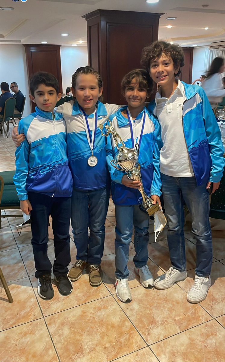 fhtenis's tweet photo. La selección hondureña de tenis se corona campeona del último Conteca del 2022 🏆🥇 donde obtuvimos el 🥇U14 en singles Julio Gom y dobles (Julio Gom y Mateo Bustamante )
Muchas felicidades a todos los seleccionados U10,12 y 14.
@cotecctennis @TSiHonduras @honduras @5deportivo https://t.co/fSqNHmDWz7