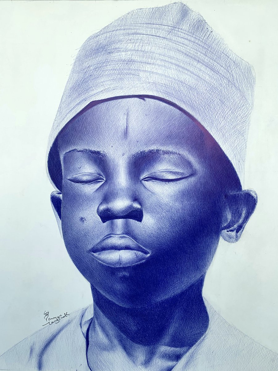 Panmun_T's tweet image. i used BIC Pen to make this💙
 it took me a week to complete this
It'll cost you 0.00 naira to retweet this❤

Bella Smurda Ayra Ronaldo Certified Lover Boy Apostle Suleman