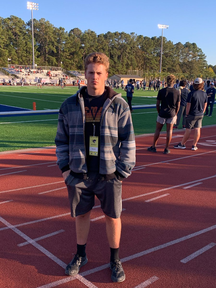 WoodruffEmory's tweet photo. I had a great time at Charleston Southern yesterday. The atmosphere was fantastic!!! @Coach_Lane8 @Steven_Peeler @coachdpadilla @CSUFB https://t.co/0X3zfOnDVo