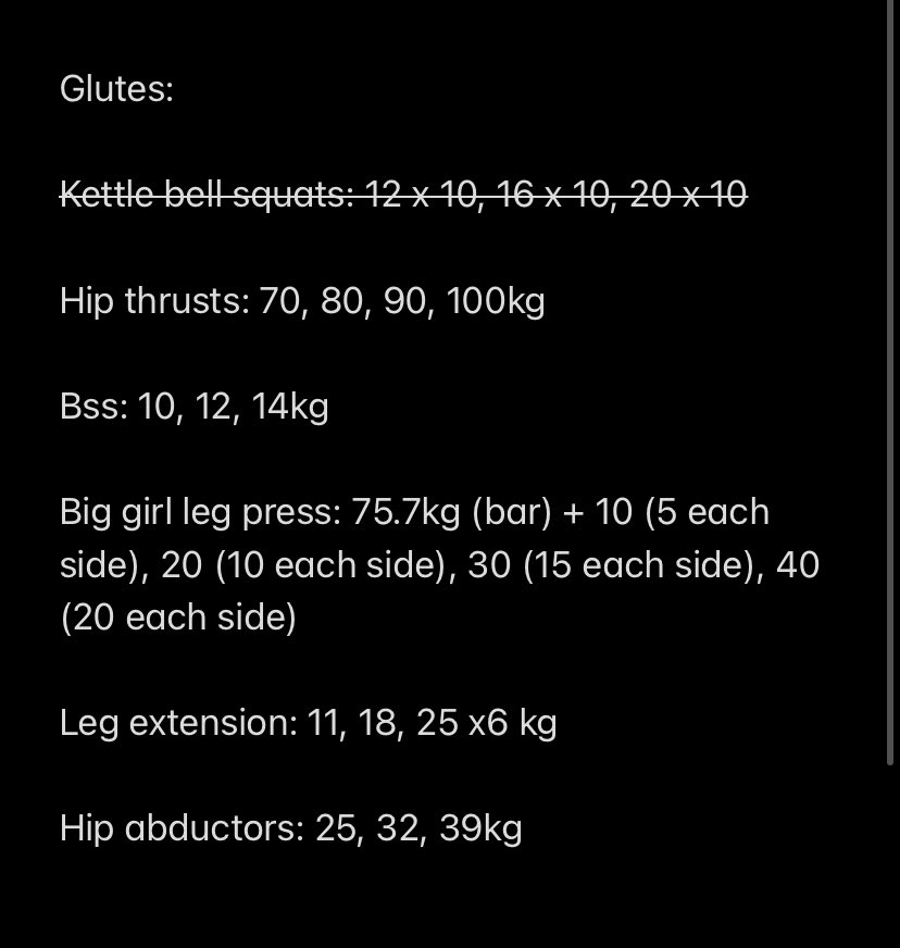 baddiegonzalez's tweet photo. Day 39: glutes (21/10/22)
100kg Hip Thrust🥳 https://t.co/MVZ6F88dbl