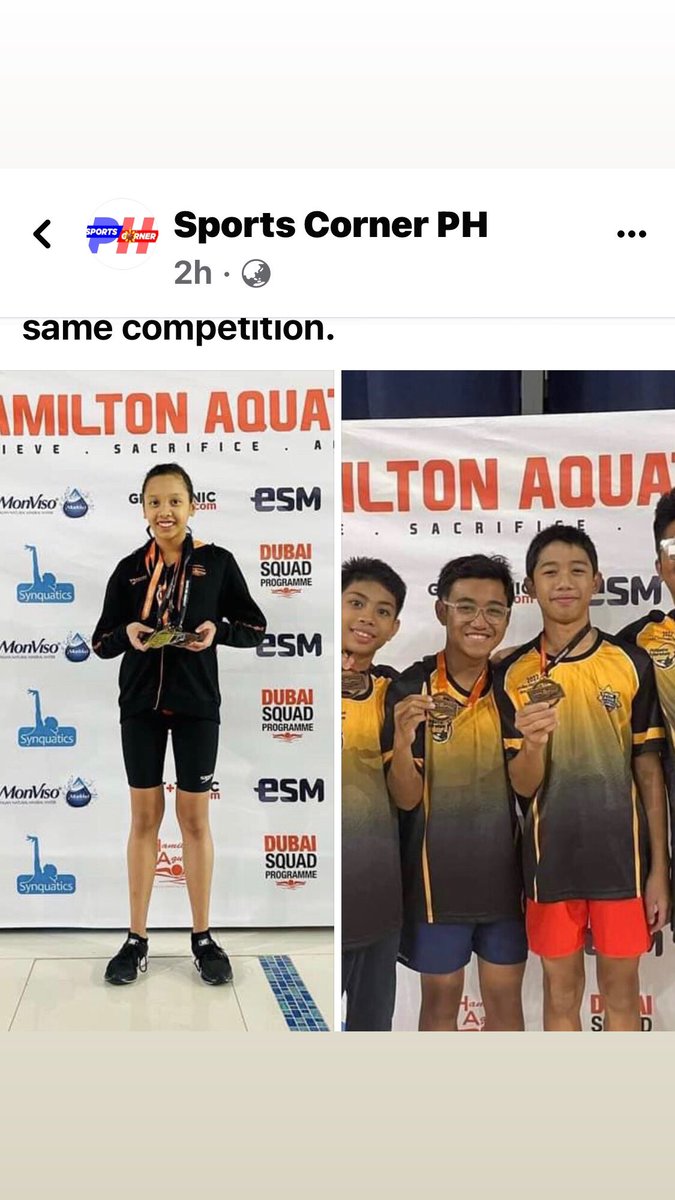 Swim League Philippines tweet media