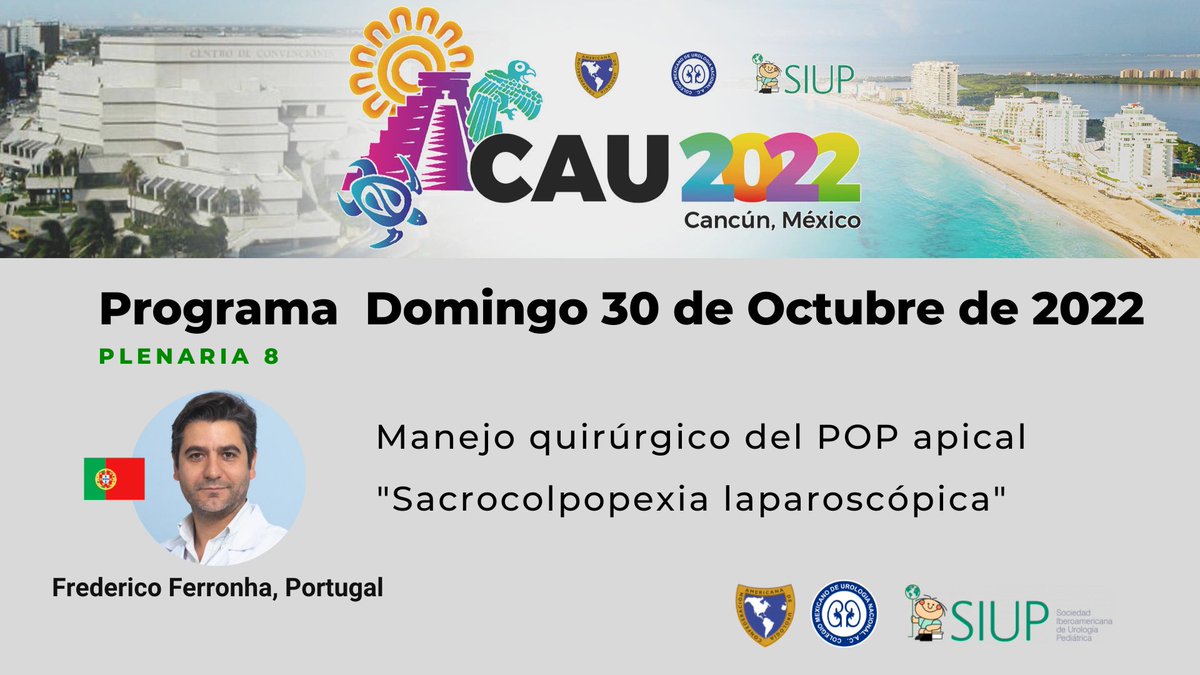 🇲🇽¡Presentamos a nuestros Conferencistas Internacionales Invitados para el Congreso CAU 2022 Cancún - México! 👏👏👏 Del 26 al 30 de Octubre 2022 🇲🇽 Web: cau2022.com @colmexurologia #urologysurgery #cau_educación #CAU2022 #Urología #UrologíaFemenina