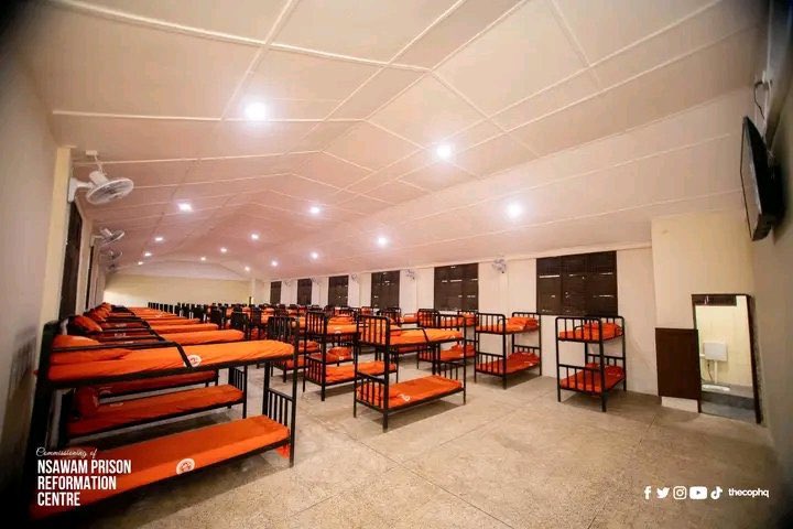 bawugha's tweet photo. The newly commissioned Nsawam Prison https://t.co/41aynzM0ja
