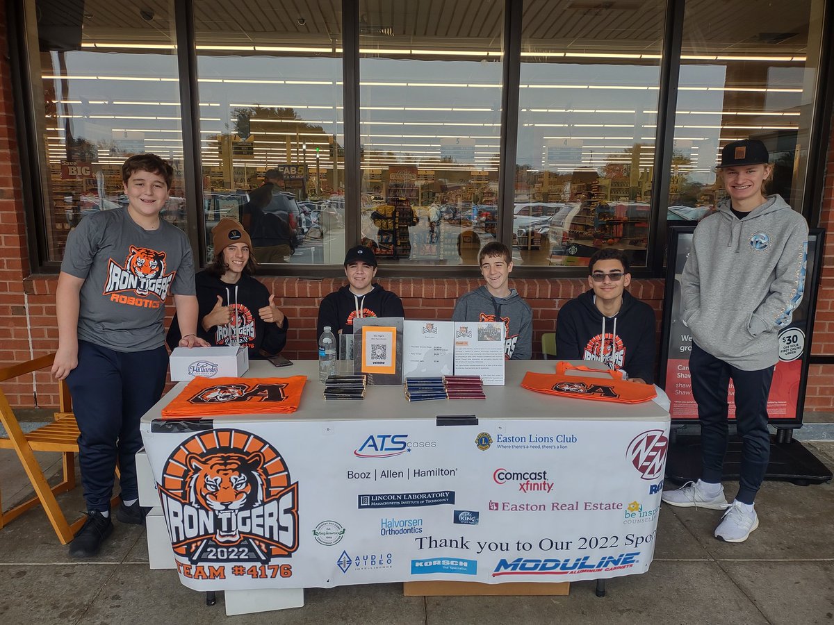 Oliver Ames Robotics Team is having our first fundraiser of the year today at Shaws at 5 corners! We have to raise around 20k this year to compete in the First Robotics Competition so look out for us in the community. Big thanks to all of you who have donated! #STEM