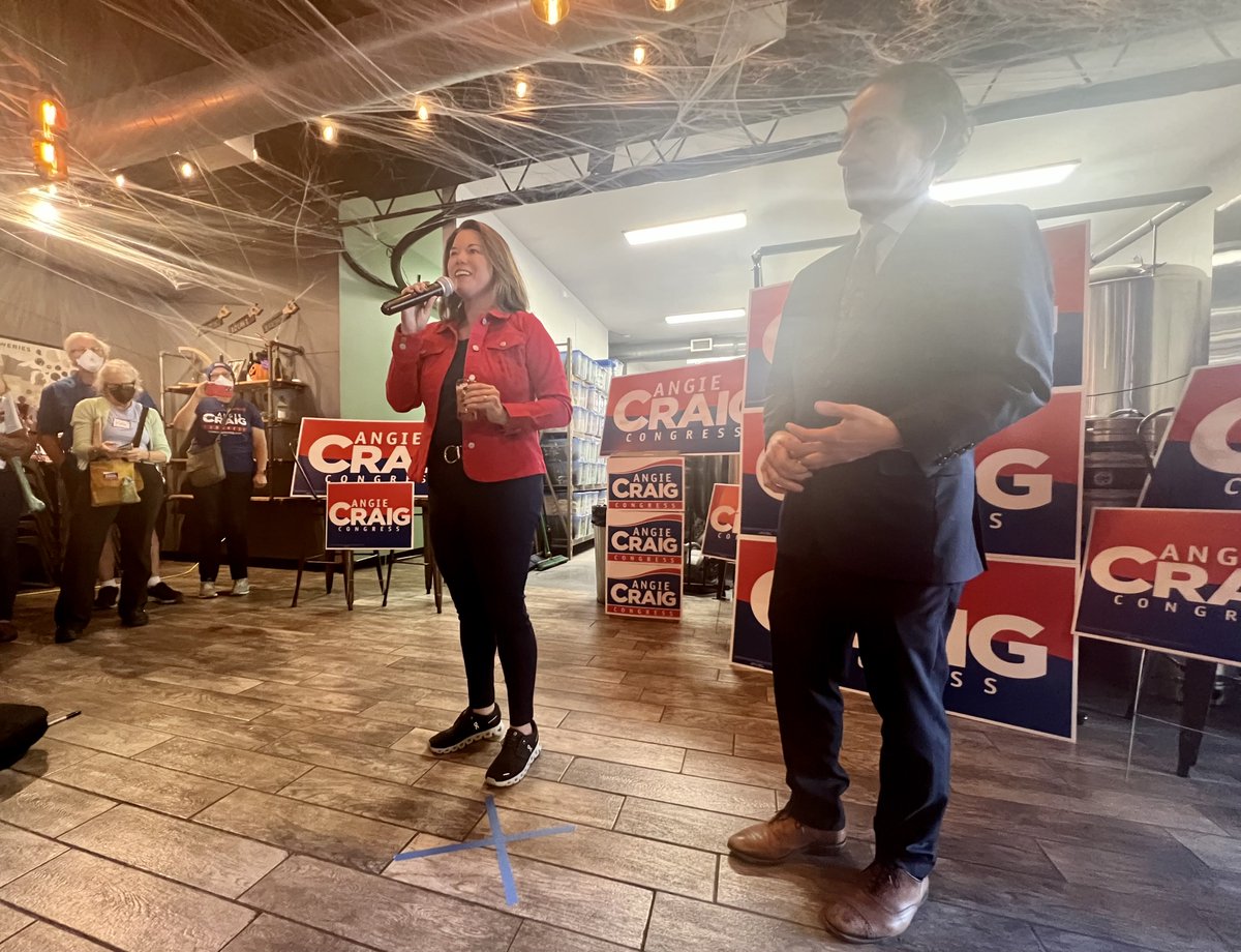Welcome to Minnesota’s Second District, <a href="/jamie_raskin/">Jamie Raskin</a>!  Thank you for your words of encouragement today and for the important reminder of what’s at stake for our democracy this November.