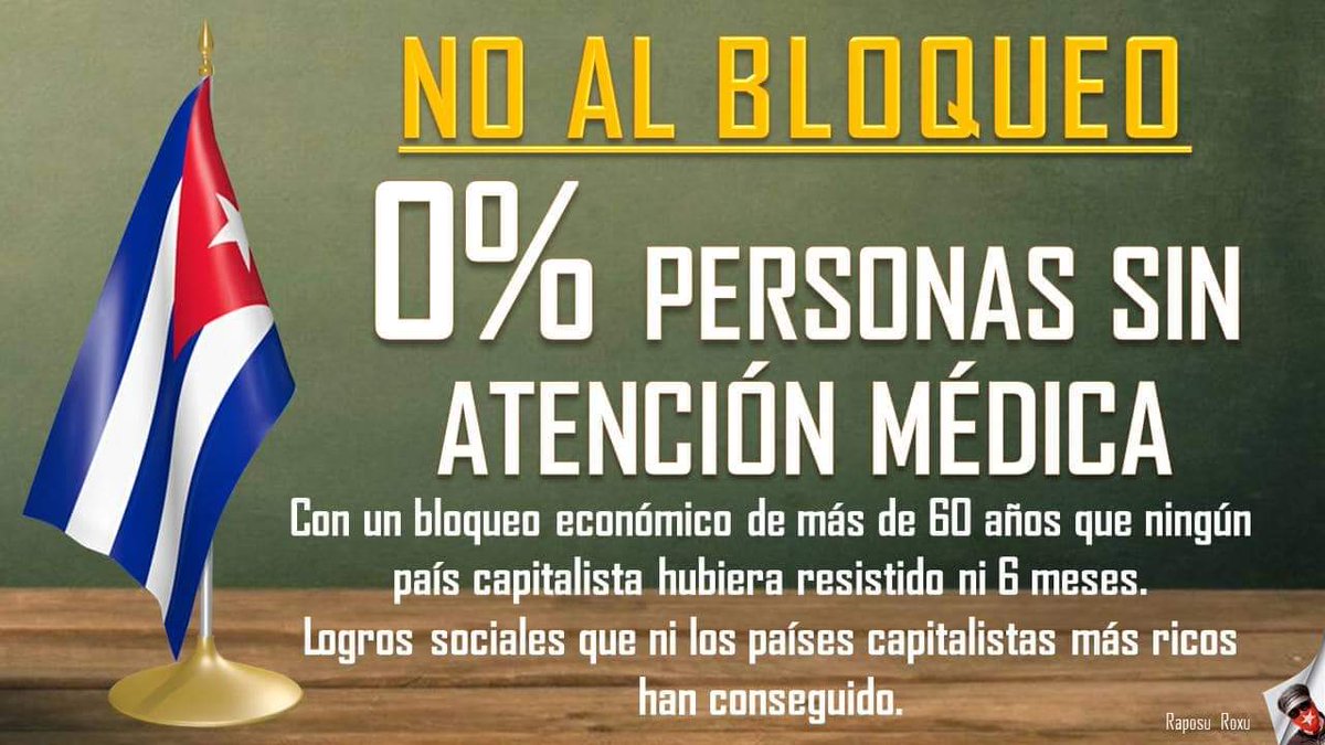Esta es mi #Cuba, la real, la que los odiadores intentan invisibilizar. #MejorSinBloqueo #CubaPorLaVida