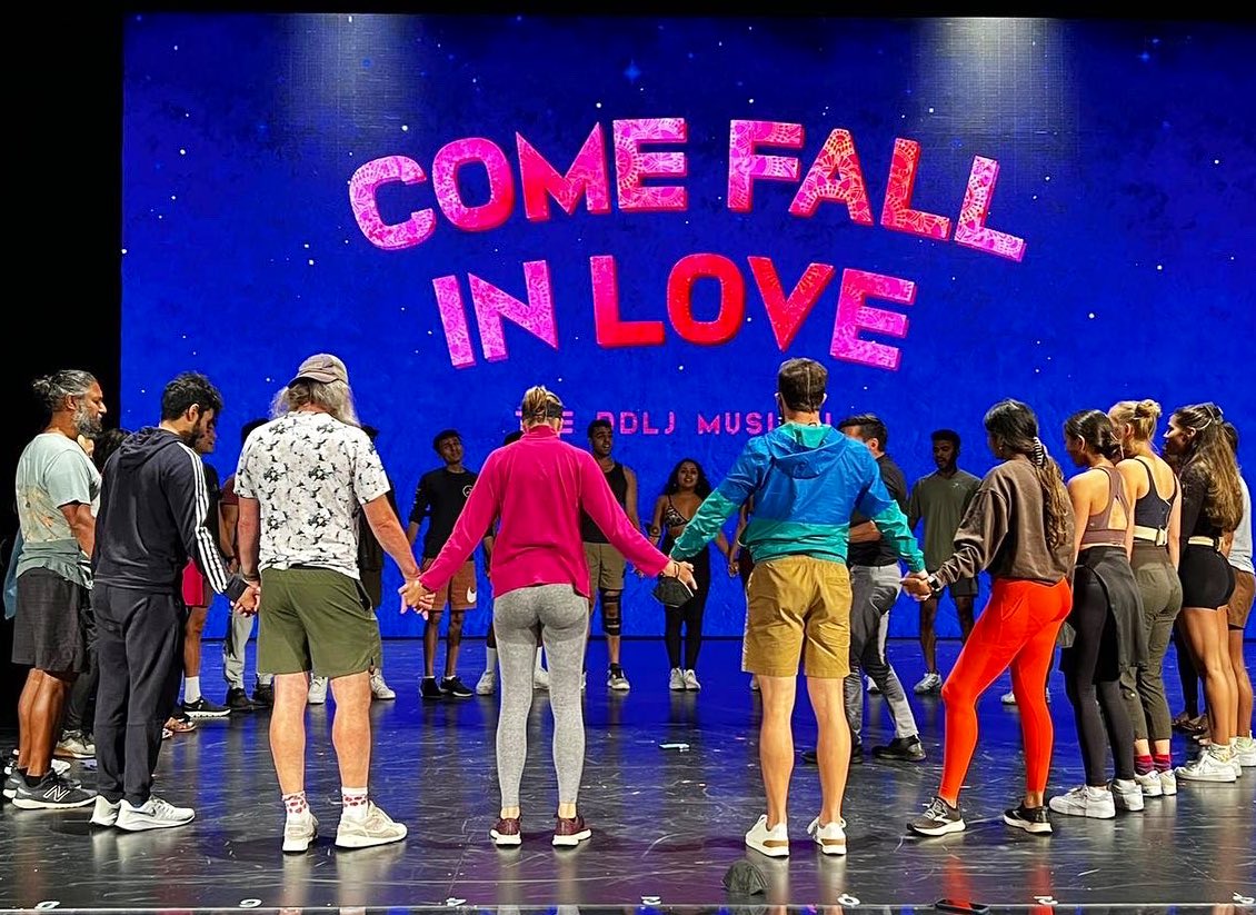 IrvineIqbal's tweet photo. Our time in San Diego has come to an end. Farewell cast and crew of #ComeFalinLove @TheOldGlobe We look forward to you seeing our show soon and not judging it before seeing it! #CFIL #DDLJMusical https://t.co/BSbifYJ3jz