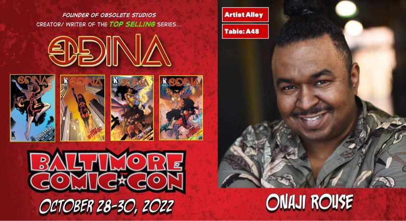 See you this weekend Baltimore! #KeepItKonkret #baltimorecomiccon