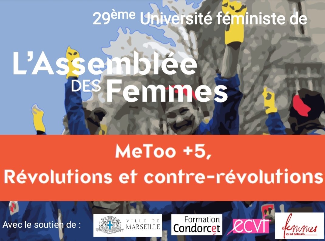 Nous repartons de #Marseille pleines d'enthousiasme, de puissance et de détermination pour les combats féministes à mener. Encore merci à la ville de @marseille et à son maire @BenoitPayan pour leur accueil chaleureux et sorore au Palais du Pharo ☀️ #UniversiteFeministe