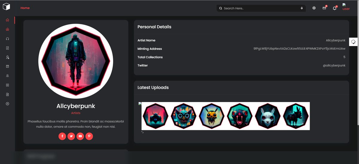 is this enough for you Nft guys ? 
landing page to showcase your work on <a href="/Ergcube/">ErgCube</a> 
<a href="/auction_house_/">Auction House</a>  &amp; @SkyHarbor_io buying buttons will be added soon