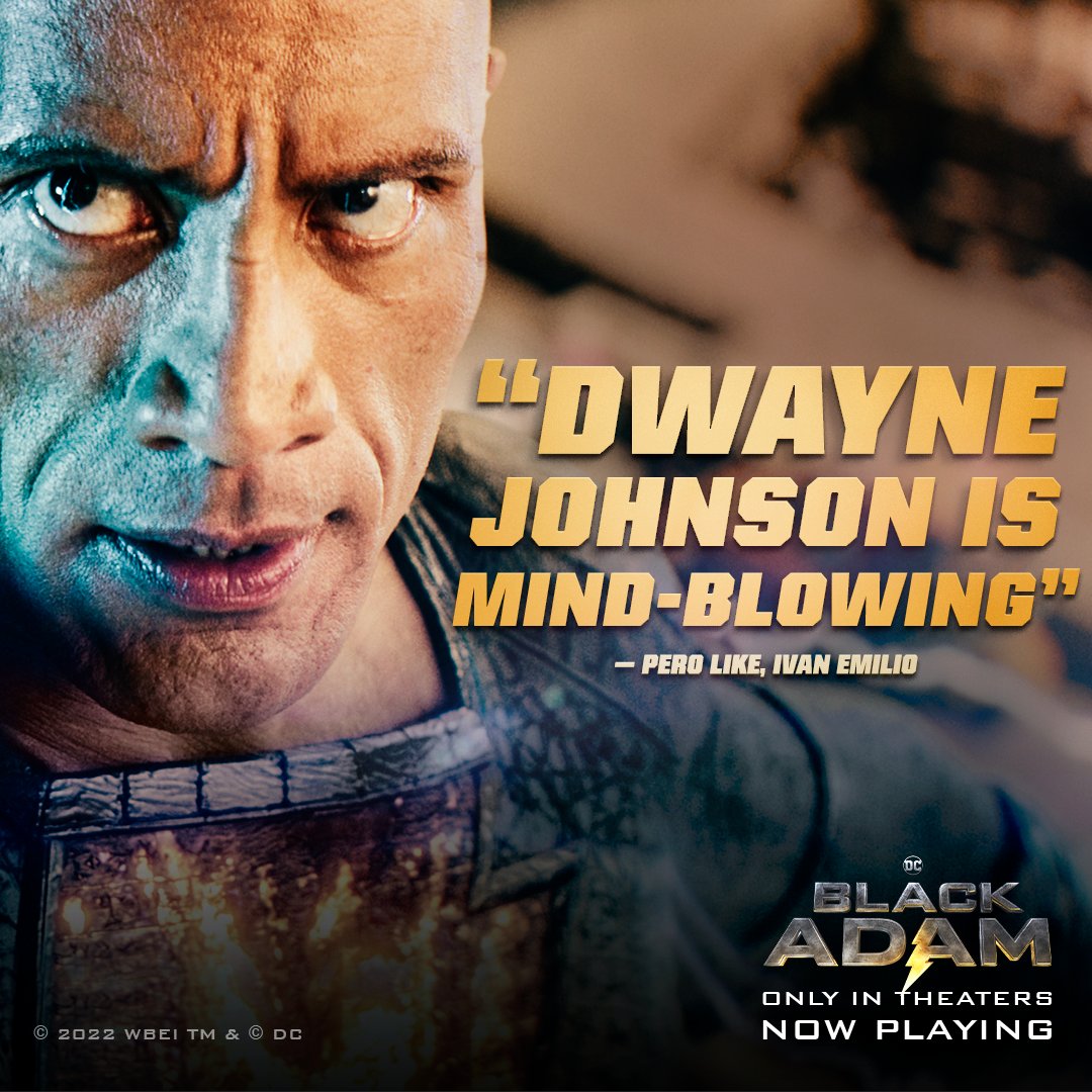 Fans are calling #BlackAdam “MIND-BLOWING.” Get tickets to see it on the BIG SCREEN: dc.com/BlackAdam