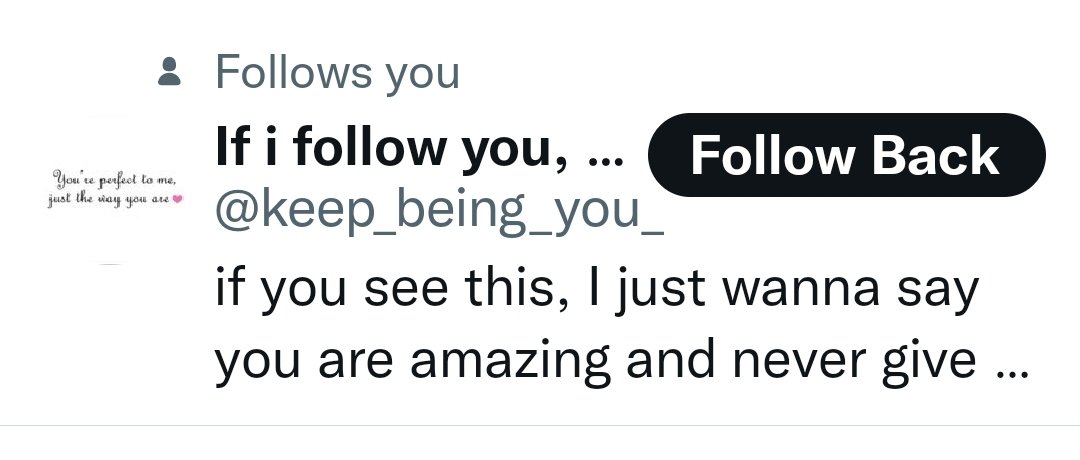 <a href="/keep_being_you_/">If i follow you, you are perfect!!!</a> you followed the wrong person, ig misclick