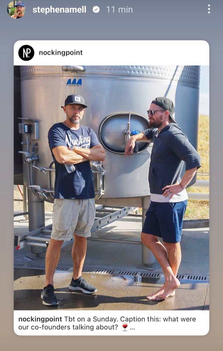 marabrazil2's tweet photo. IG stories #stephenamell .... #nockingpoint #andrewharding https://t.co/ocKJfgtLWV