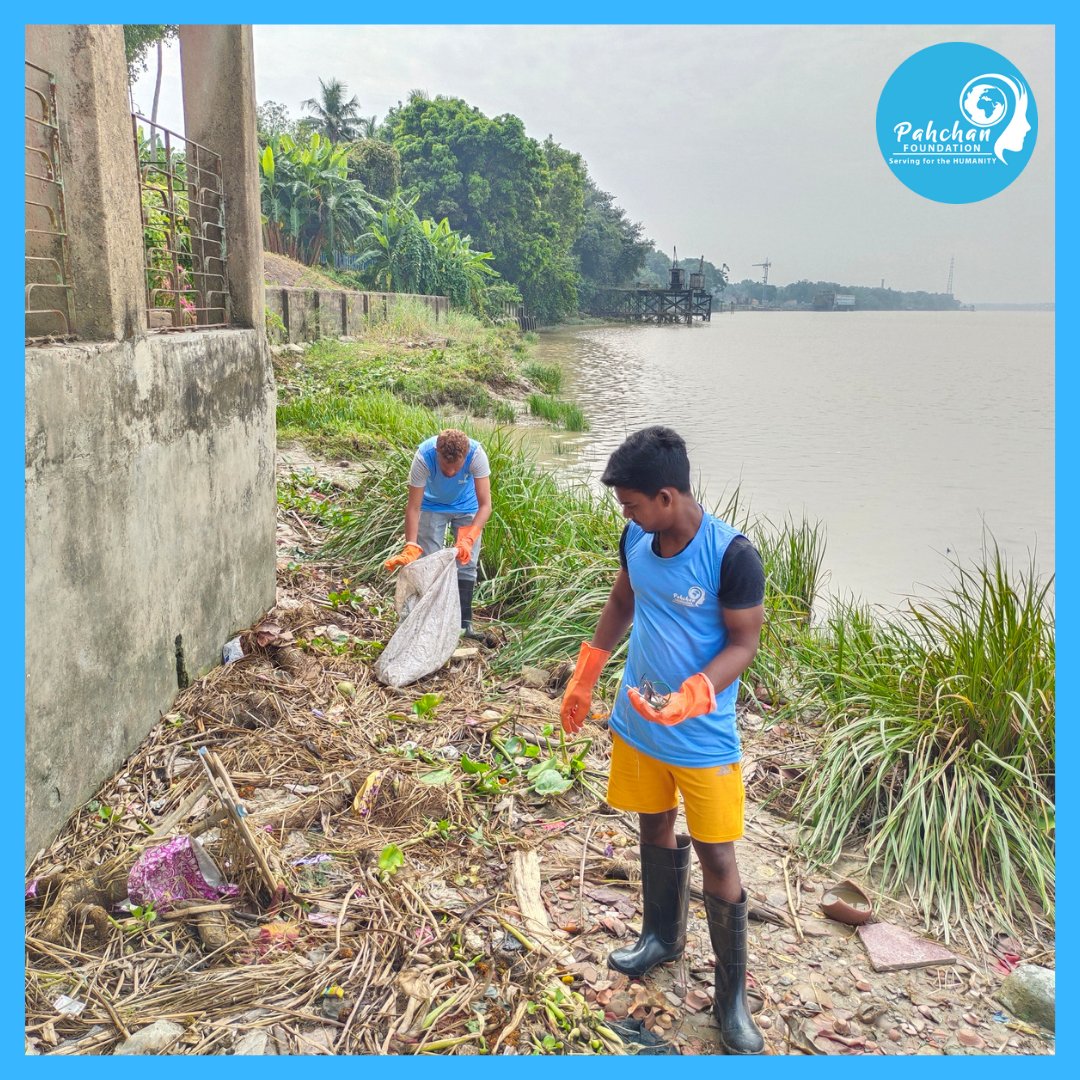 msiraj2016's tweet photo. #InsanTeriGangaMaily
#week90
Ganga Clean up drive.
Together with the volunteers of @Pahchanfoundat1 collected almost 200 Kg of garbage today from Peer Ghat,Titagarh.
@YuWaahIndia @GenUnlimited_
@UNICEFIndia @UNV_India
@UNinIndia
#UNIndiaYuWaahAdvocates
#Pahchanfoundation https://t.co/tkCdMDWBdK