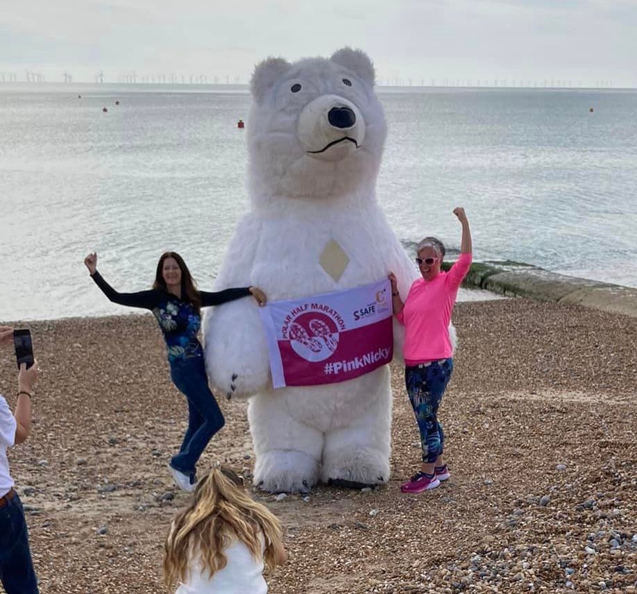 RubyMoonSwim's tweet photo. WELCOME TO OUR NEW RUBYMOON AMBASSADOR!
Fab #PinkNicky is on her way to Greenland for an amazing charitable #halfmarathon. 
#polarcirclemarathon #coolestmarathononearth #pinknicky #greenland #icerun #ambassador #fundraiser #polarbear #charity #supportingwomen #outofcomfortzone https://t.co/Hs4vawsZly
