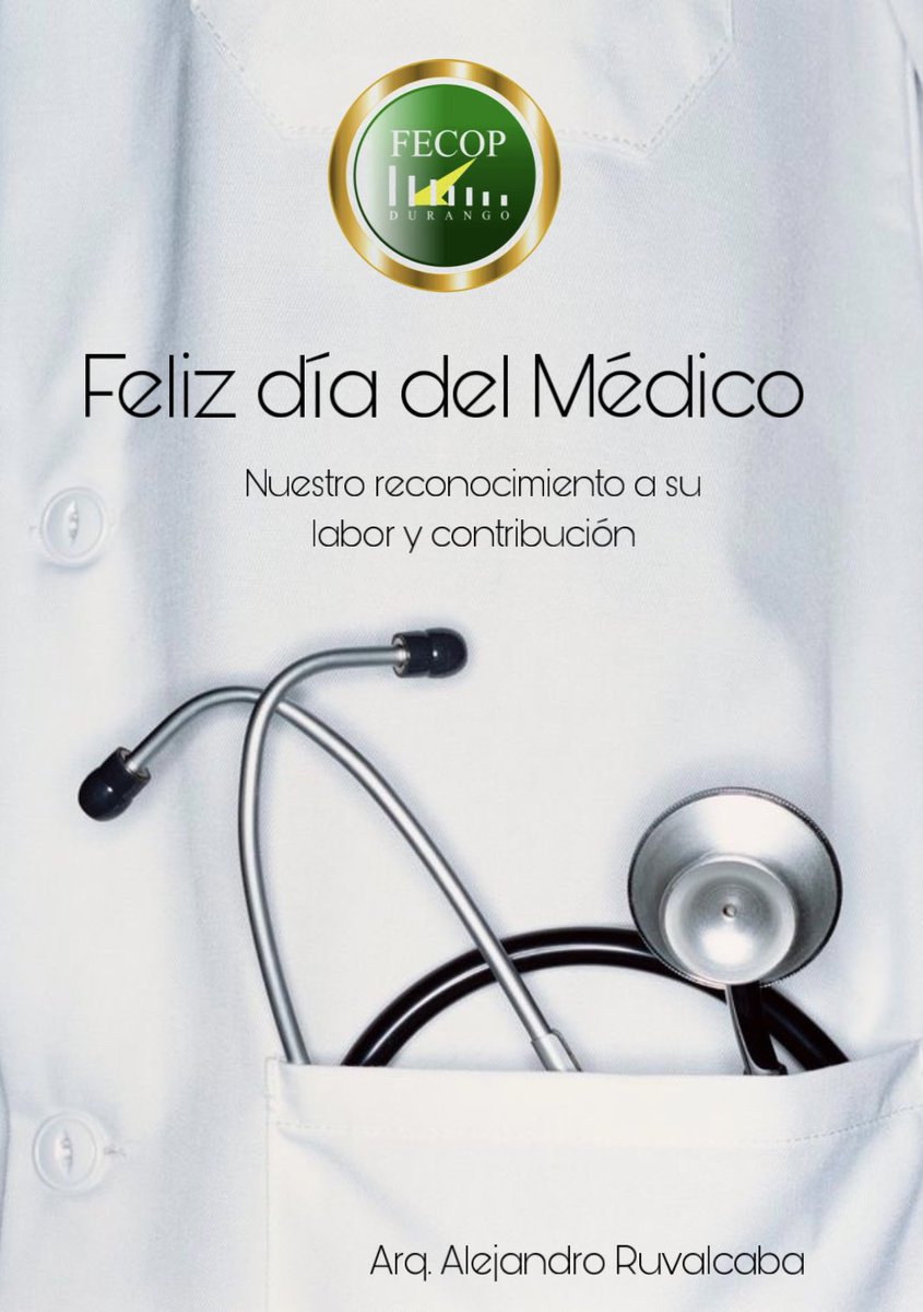 Muchas felicidades <a href="/Humberto2R/">Dr. Humberto I. Rosales Ronquillo</a> y al Coelgio Médico de Durango A. C.