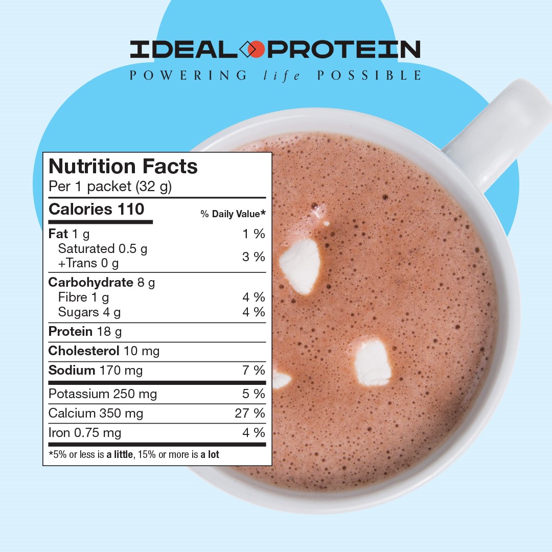 IdealHealthLLC's tweet photo. Cozy up this Fall with the traditional flavor of campfire s’mores. The S'mores Cocoa Drink Mix is a rich chocolate treat that includes both graham cracker flavor and tiny fluffy marshmallows pieces. We’re sure you will be asking for s’more.  #IdealProtein #IdealHealth https://t.co/fEKLrjvS5u