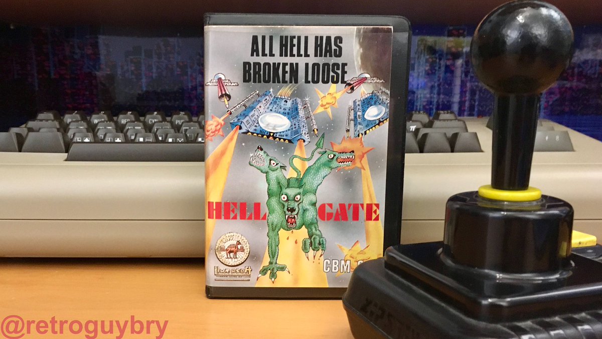 retroguybry's tweet photo. Tonight’s game is fast, frantic and with sounds that take me right back… #Commodore64 #C64 #C64Sunday #C64retweets #Retrogames #ShareYourGames https://t.co/zhMV38Wray