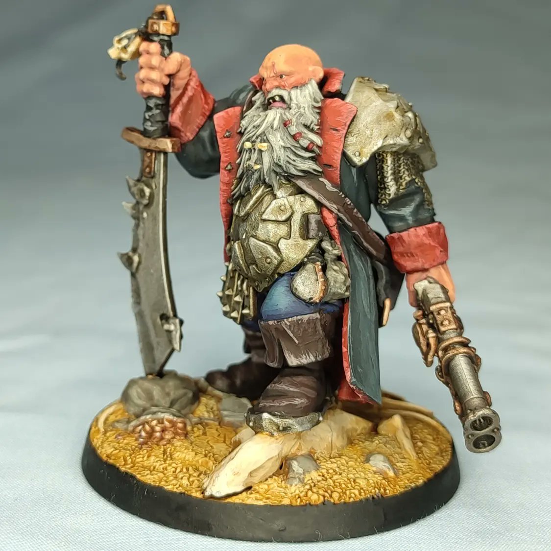_Monkey_Hammer_'s tweet photo. Finished off Mr Blackpowder, I always understate how much time it takes to paint a big model like this.

#blackpowdersbuccaneers
#warhammercommunity #paintcultist  #warmongers #paintingwarhammer #warhammerunderworlds https://t.co/z7b1fsK6of