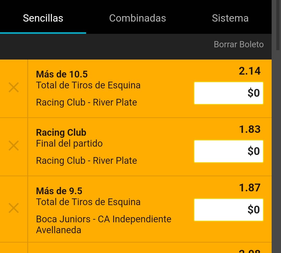 Inverdatajb's tweet photo. Bueno 3 #Inversiones #apuestasdeportivas para la #FechaFinal #TorneoBinance #RacingClub #Racing #Boca #BocaJuniors quién será el #Campeon en #Argentina https://t.co/wb9d9UXh9y