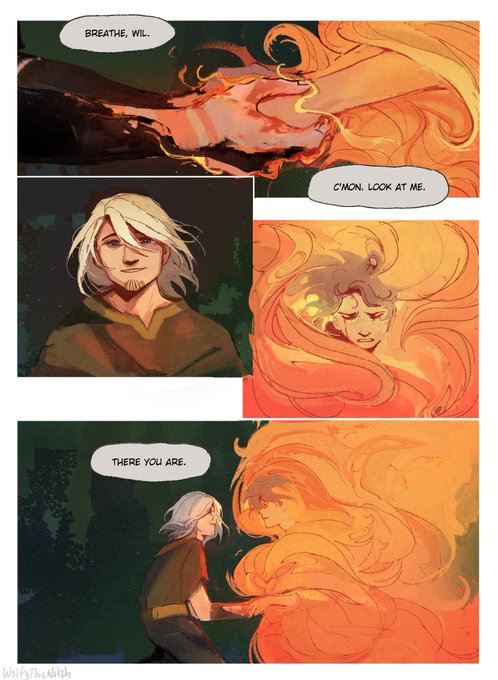 // magic au, tw burns

There you are. 

#philzafanart #wilbursootfanart 