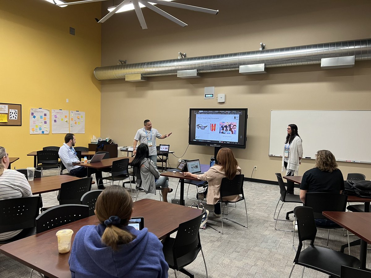 dbc_inc's tweet photo. Itโs always a treat to learn from this dynamic duo! @techcoachjuarez & Kat Goyette have the best communication tips for Tech Coaches!
๐ https://t.co/uPPCXCdan2
#FallCUE #dbcincbooks #FallCue22 #WeAreCue #BookSnaps #RealEdu
@burgessdave @dbc_inc @TaraMartinEDU https://t.co/1Lx6IQZBUP